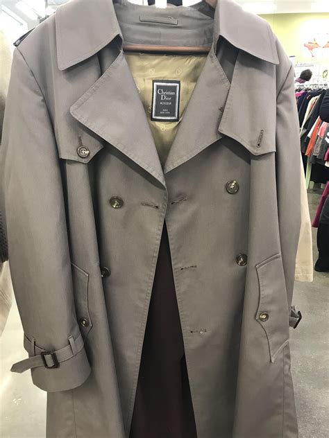 christian dior trench coat mens|christian dior gentleman trench coat.